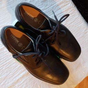 Geox Respira Boys Tie Up Shoe